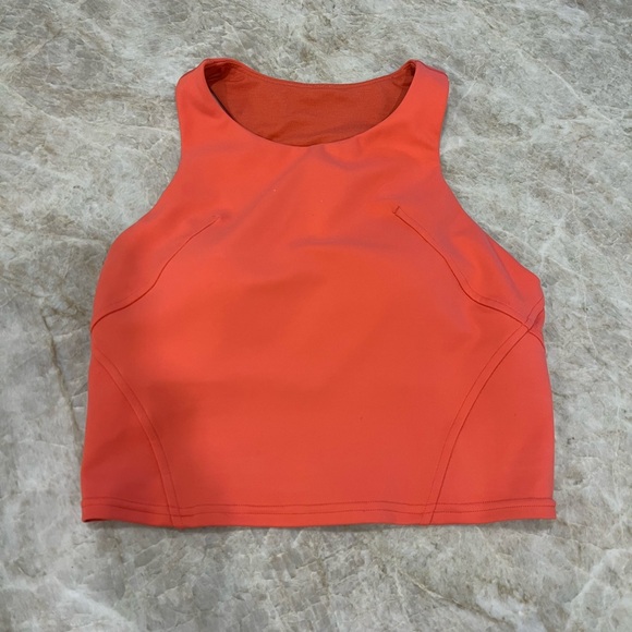 Lululemon Wunder Train Tank Raspberry Size 4 - Picture 2 of 5
